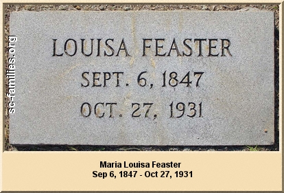 Maria Louisa Feaster