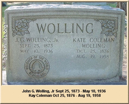 John G. Wolling, Jr. and Kay Coleman