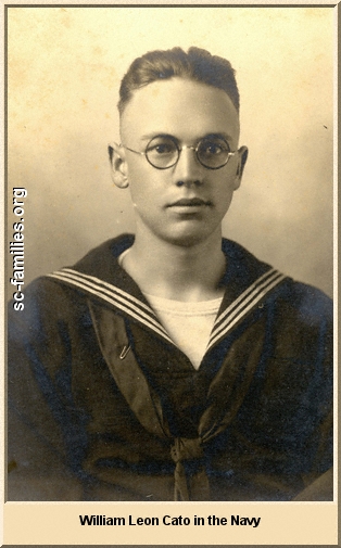 William Leon Cato in the Navy